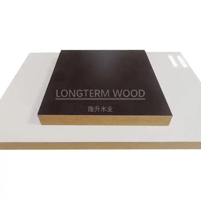 Black Melamine Faced MDF